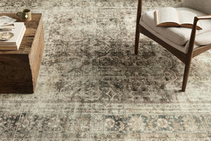 Magnolia Home by Joanna Gaines x Loloi Sinclair Rug - Pebble / Taupe-Blue Hand Home