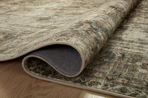 Magnolia Home by Joanna Gaines x Loloi Sinclair Rug - Pebble / Taupe-Blue Hand Home
