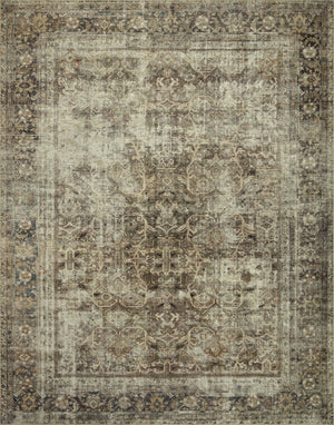 Magnolia Home by Joanna Gaines x Loloi Sinclair Rug - Pebble / Taupe-Blue Hand Home