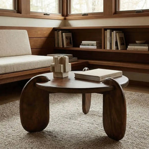 Mahatma Coffee Table-Noir Furniture-Blue Hand Home