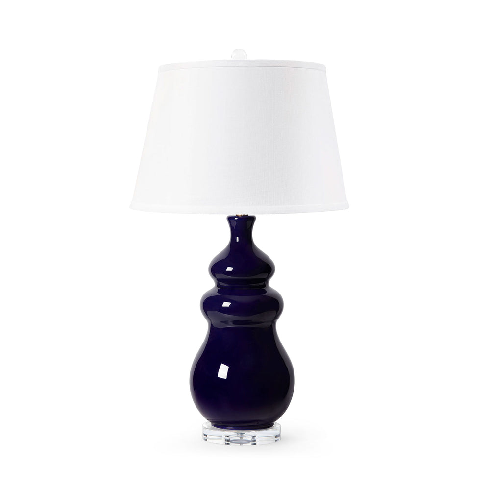 Maila Lamp Without Shade-Blue Hand Home