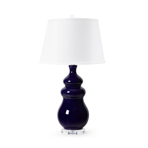 Maila Lamp Without Shade-Blue Hand Home