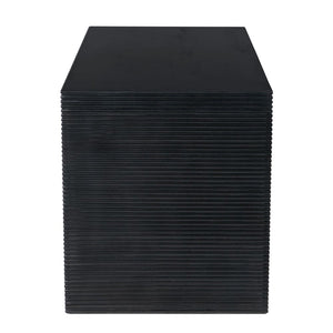 Manhattan Desk, Hand Rubbed Black by Noir-Blue Hand Home