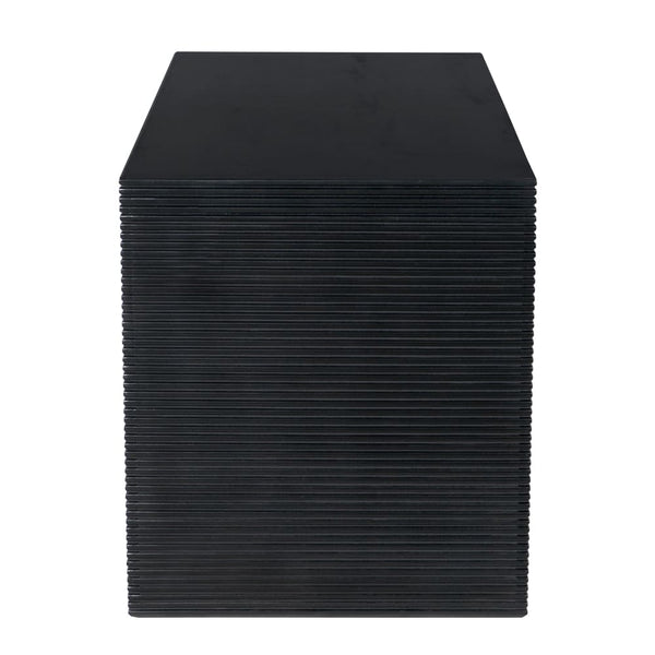 Manhattan Desk, Hand Rubbed Black by Noir-Blue Hand Home
