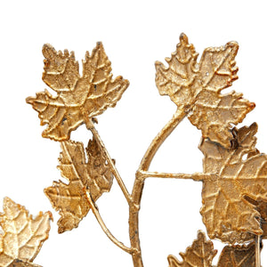 Maple Branch Statue / Gold Leaf-Villa & House-Blue Hand Home