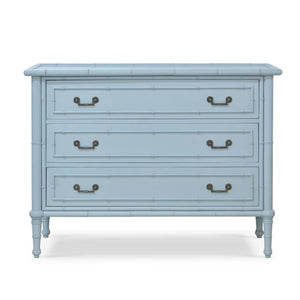 Martinique Dresser w/ 3 Drawer-Blue Hand Home