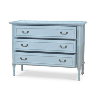 Martinique Dresser w/ 3 Drawer-Blue Hand Home