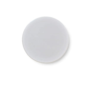 Bramble Martinique Round Side Table Intrue White W/ Rattan Natural On Shelves-Bramble-Blue Hand Home