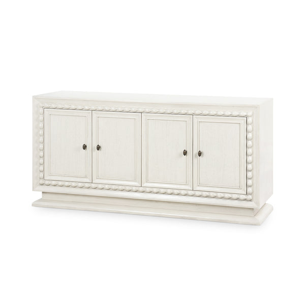 Maxwell 4-Door Cabinet-Blue Hand Home