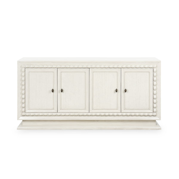 Maxwell 4-Door Cabinet-Blue Hand Home