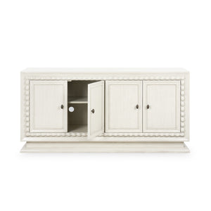 Maxwell 4-Door Cabinet-Blue Hand Home