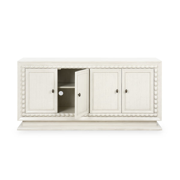 Maxwell 4-Door Cabinet-Blue Hand Home
