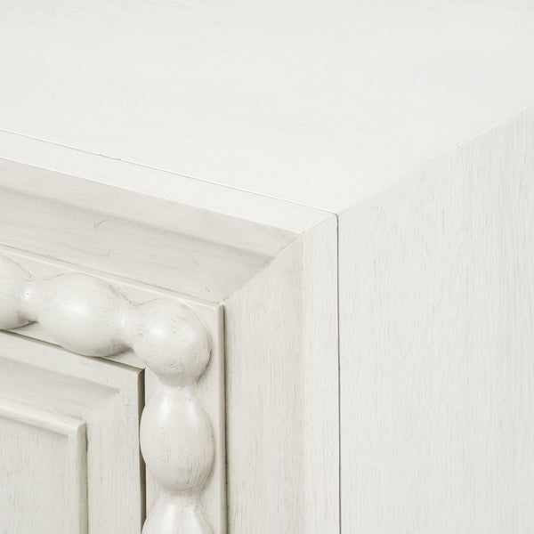 Maxwell 4-Door Cabinet-Blue Hand Home