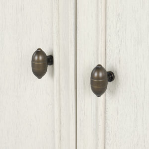 Maxwell 4-Door Cabinet-Blue Hand Home