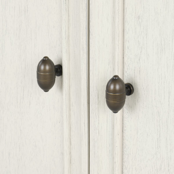 Maxwell 4-Door Cabinet-Blue Hand Home