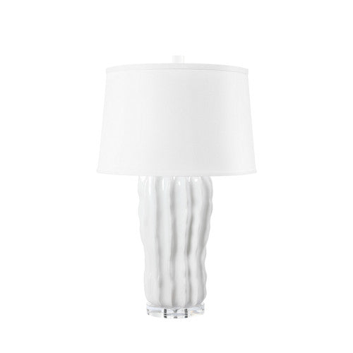 Malibu Lamp Without Shade, Polar Mist