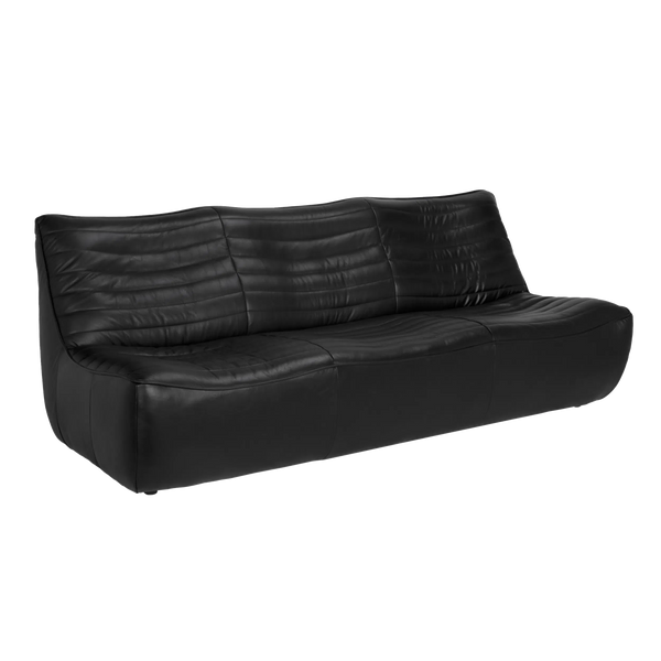 McClain 3 Seater by Noir-Blue Hand Home