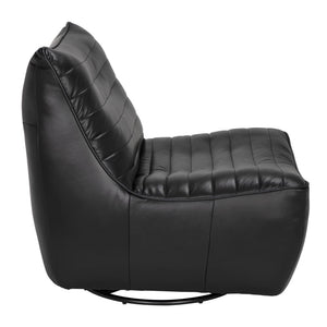 Mcclain Swivel Single Sofa by Noir-Blue Hand Home