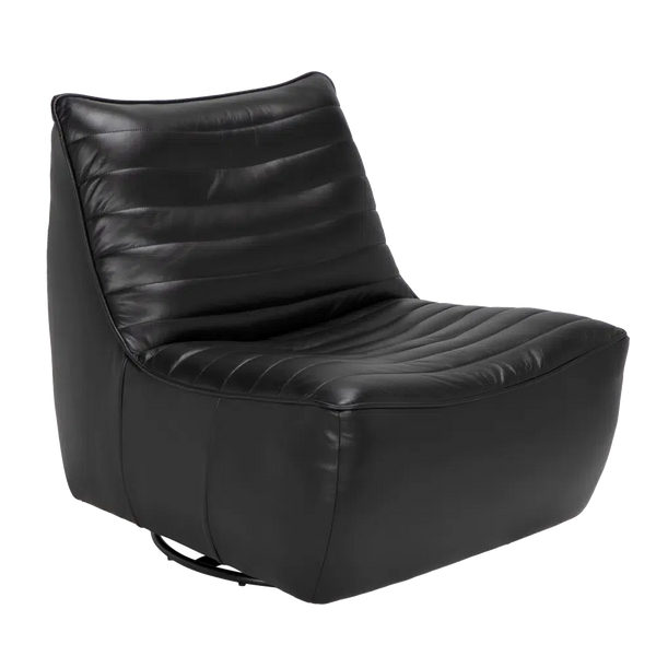 Mcclain Swivel Single Sofa by Noir-Blue Hand Home