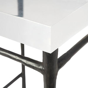 Mia Accent Table-Blue Hand Home