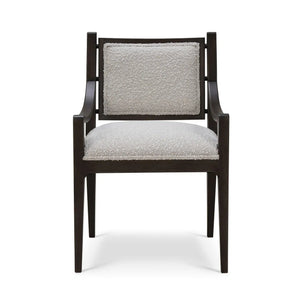 Milano Dining Chair w/ Upholstered Seat & Back-Blue Hand Home