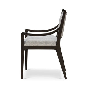 Milano Dining Chair w/ Upholstered Seat & Back-Blue Hand Home