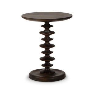Milano Round Side Table-Blue Hand Home