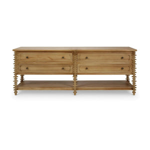 Milano Sideboard w/ 4 Drawers-Blue Hand Home