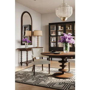 Milano Arch Floor Mirror-Blue Hand Home