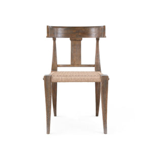 Milos Side Chair / Driftwood-Blue Hand Home