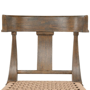 Milos Side Chair / Driftwood-Blue Hand Home