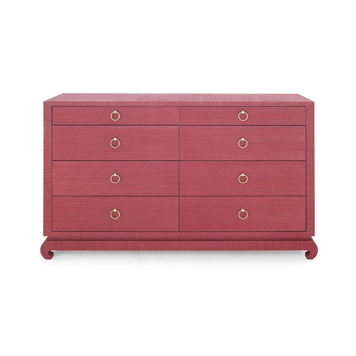 Ming Extra Large 8-Drawer / Red-Villa & House-Blue Hand Home