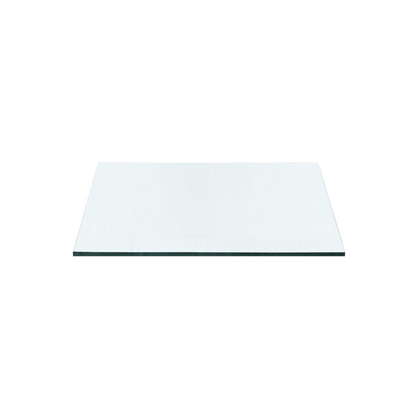 Ming 2-Drawer Side Table Glass Top / Clear-Villa & House-Blue Hand Home