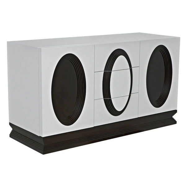 Molly Credenza, Alder/Baltic Birch Plywood - 54x20x30-Blue Hand Home