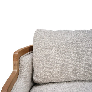 Momo Swivel Chair w/ Wood-Blue Hand Home