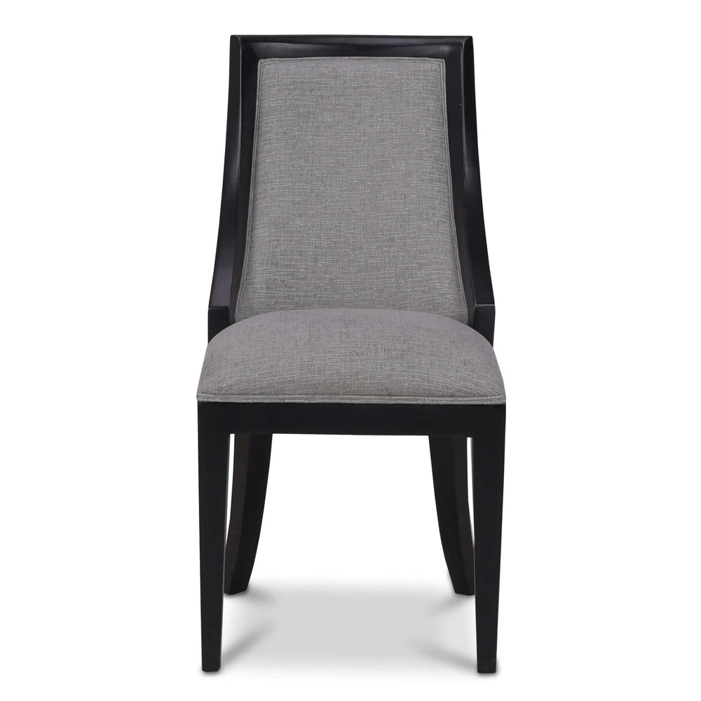 Monarch Rattan Back Dining Chair-Blue Hand Home