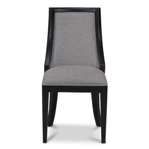 Monarch Rattan Back Dining Chair-Blue Hand Home
