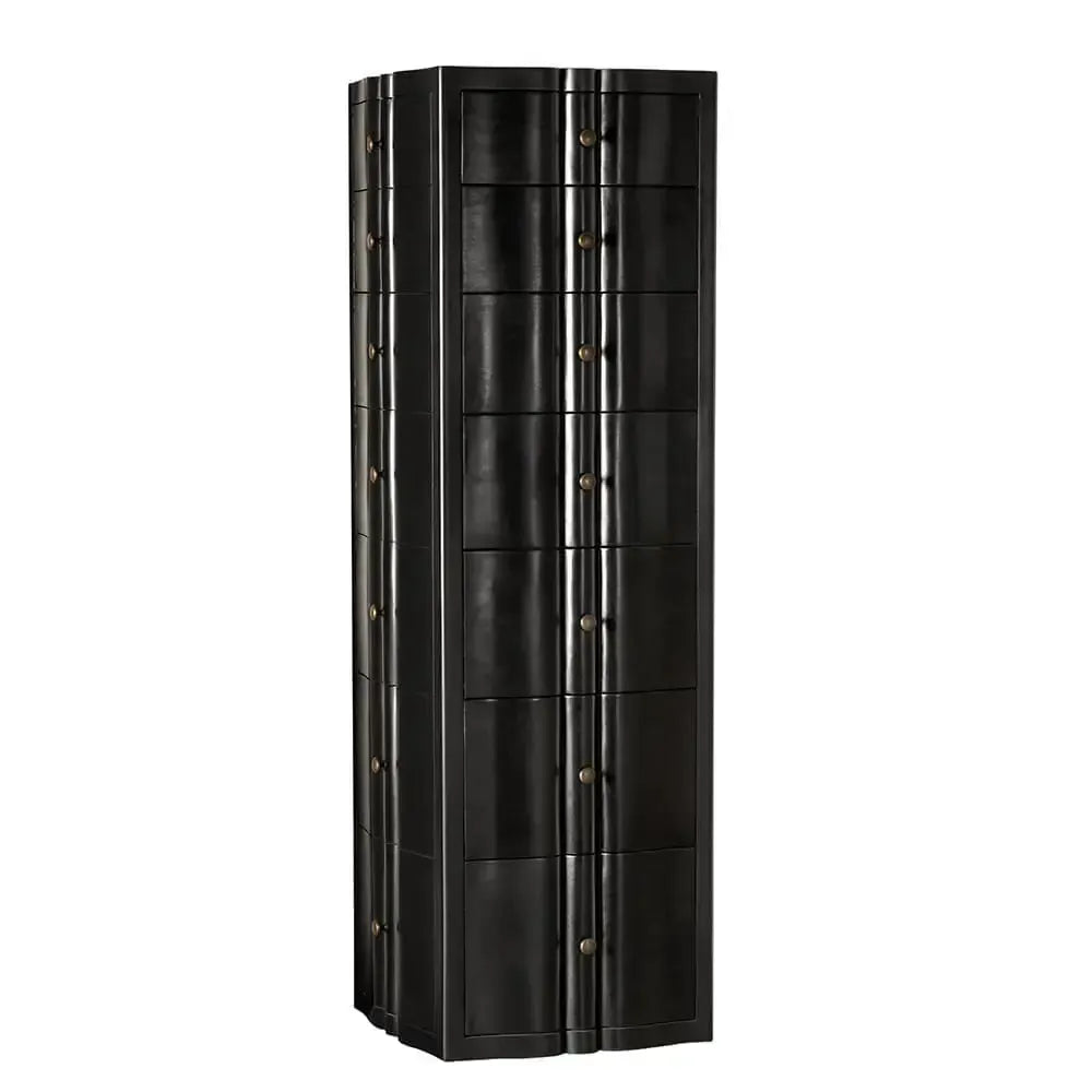 Monolith Four Sided Tower Chest-Noir Furniture-Blue Hand Home