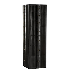 Monolith Four Sided Tower Chest-Noir Furniture-Blue Hand Home