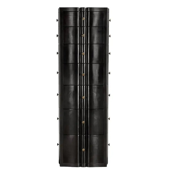 Monolith Four Sided Tower Chest-Noir Furniture-Blue Hand Home