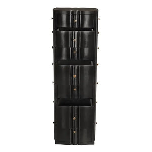 Monolith Four Sided Tower Chest-Noir Furniture-Blue Hand Home