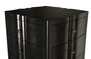 Monolith Four Sided Tower Chest-Noir Furniture-Blue Hand Home