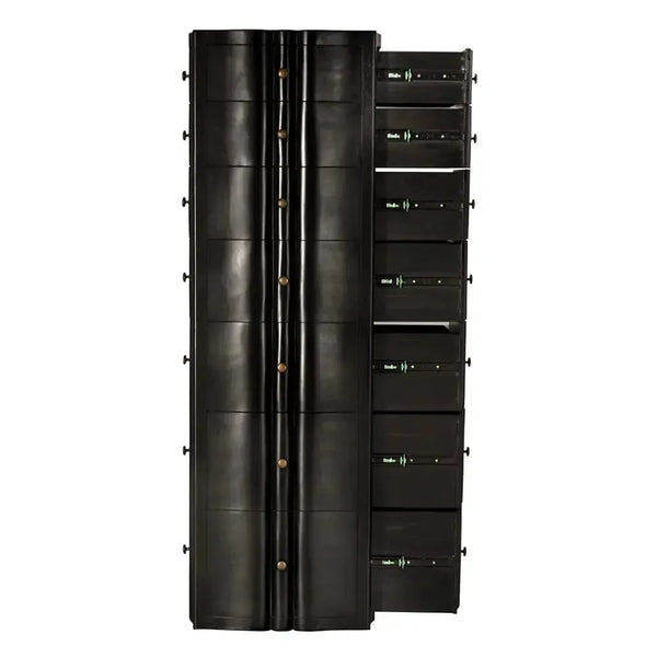 Monolith Four Sided Tower Chest-Noir Furniture-Blue Hand Home