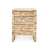 Morgan 3-Drawer Side Table / Papyrus-Villa & House-Blue Hand Home