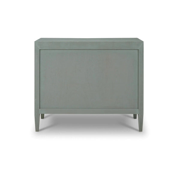 Mornington Linen Wrapped 3 Drawer Dresser-Blue Hand Home