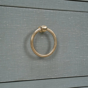 Mornington Linen Wrapped 3 Drawer Dresser-Blue Hand Home