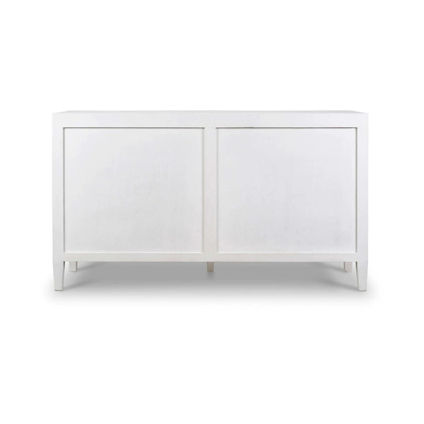 Mornington Linen Wrapped 6 Drawer Dresser-Blue Hand Home