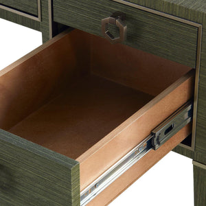 Morris Desk, Deep Olive-Blue Hand Home