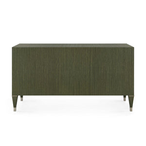 Morris Extra Large 6-Drawer Dresser, Deep Olive-Blue Hand Home