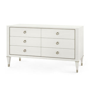 Morris Extra Large 6-Drawer, Sand White-Blue Hand Home